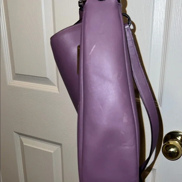 Coach Nomad Purple Hobo Bag - Picture 12 of 13